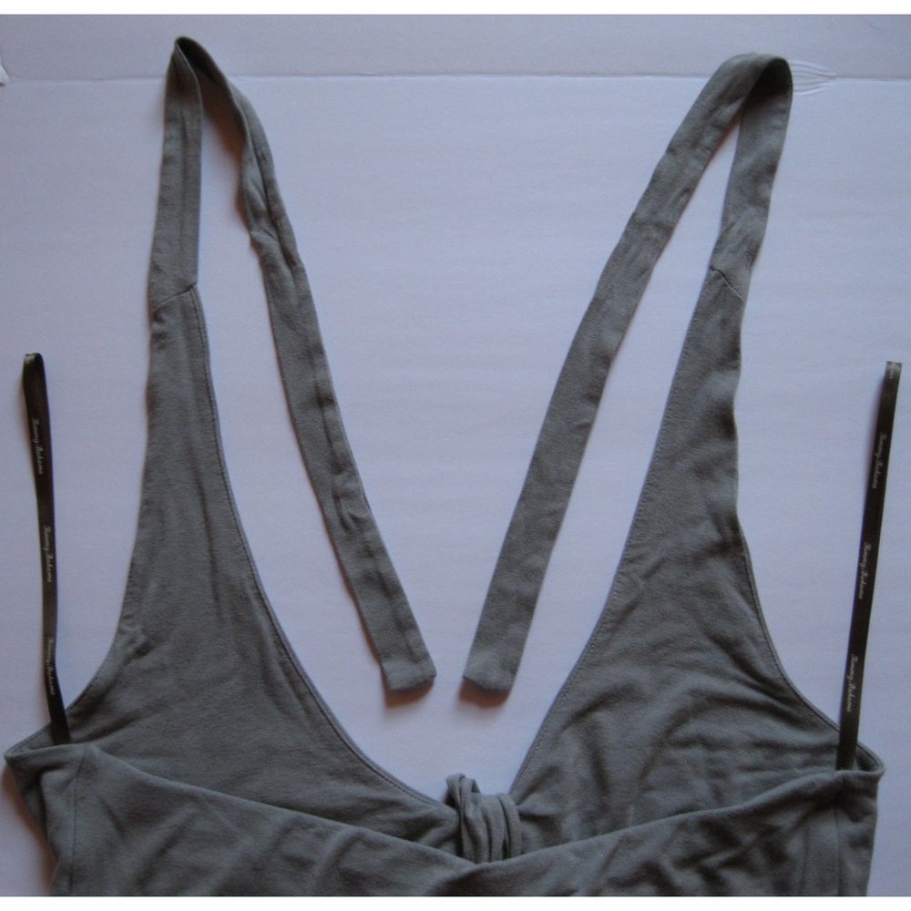 Tommy Bahama Gray Halter Neck Top With Ruffle - Picture 7 of 11